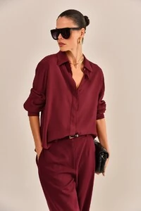 Camisa Zena Crepe de Viscose