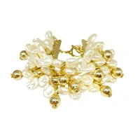 Pulseira Pérolas Barrocas