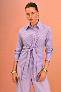 Camisa Listrada Amarração