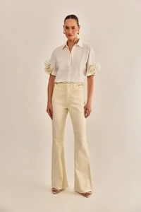 Camisa Vera Tricoline com Bordado