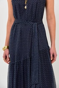 Vestido Malta Tule Mini Poá
