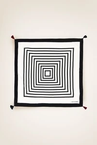 Lenço Fábula Estampa Geométrica