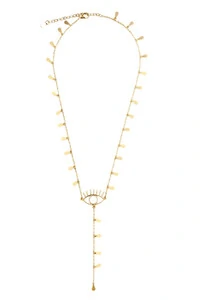 Colar Olho Grego Vibes Dourado