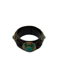 Pulseira Resina Flores Marroquina