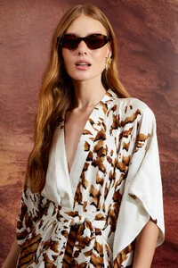 Kaftan Estampa Sauvage