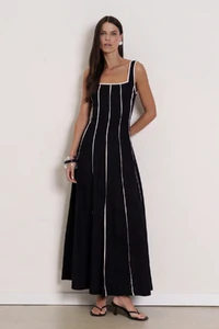 Vestido Negado Preto e Branco