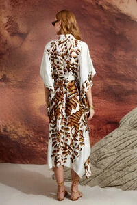 Kaftan Estampa Sauvage