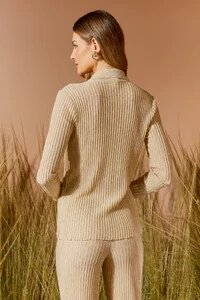 Camisa Tricot Lurex