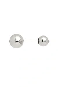 Broche Alfinete Bola Metal Prateado