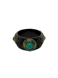 Pulseira Resina Flores Marroquina