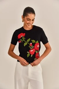 Blusa Carioca Bordada