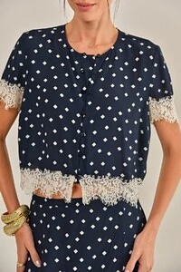 Blusa Ilza Crepe de Viscose