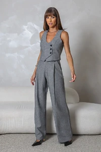 Colete Pisa Tweed