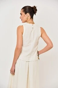 Blusa Maria Luisa Tricoline