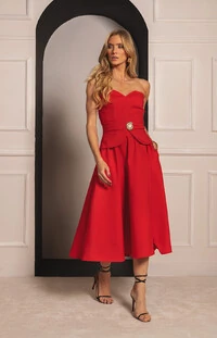 Saia Lennox Vermelha