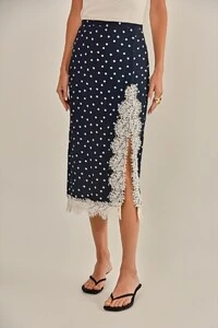 Saia Havana Crepe de Viscose