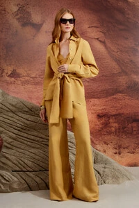 Camisa Amarração Com Top