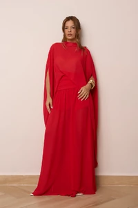 Maxi Capa Mullet Preta Vermelha