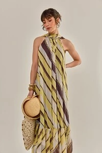 Vestido Jack Tule Estampado