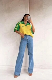 Blusa Tricô Polo Brasil