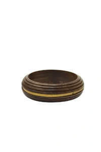 Pulseira Madeira Frizo Metal