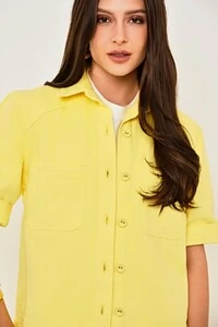 Camisa Madelaine Sarja Tinturada