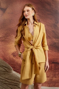 Bermuda Crepe Pregas