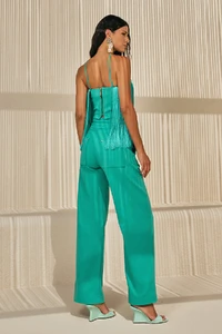 Calça Mildford Alfaiataria Turquesa