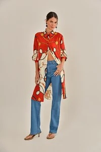 Vestido Iara Crepe Estampado