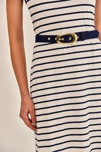 Vestido Rainbow Malha Listrada