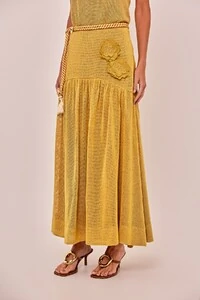 Saia Raissa Tela Bordada