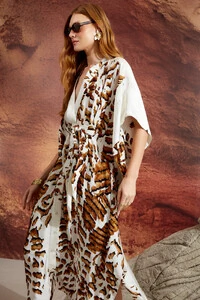 Kaftan Estampa Sauvage