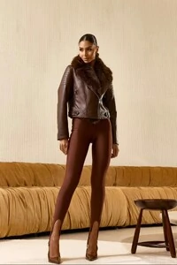 Jaqueta Aviator com Pêlos