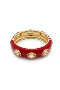 Pulseira Esmaltada Vermelha
