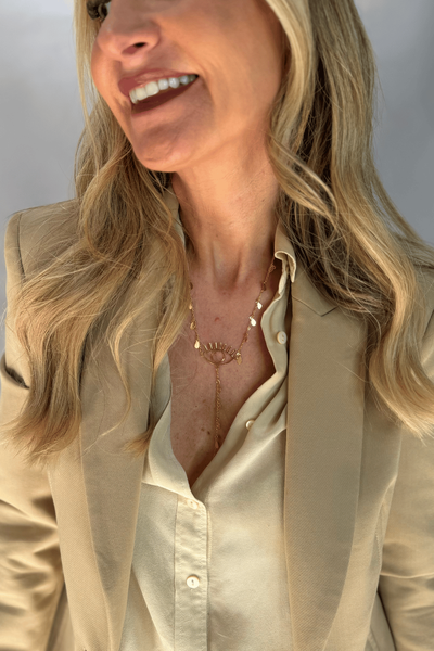 FotoColar Olho Grego Vibes Dourado