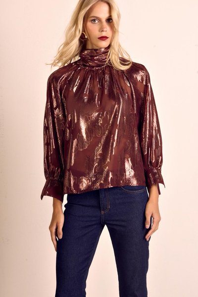 Foto Blusa Laço Chiffon