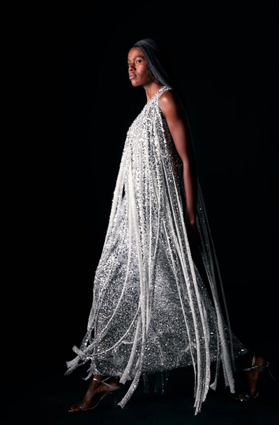 FotoVestido Um Ombro Só Paetês