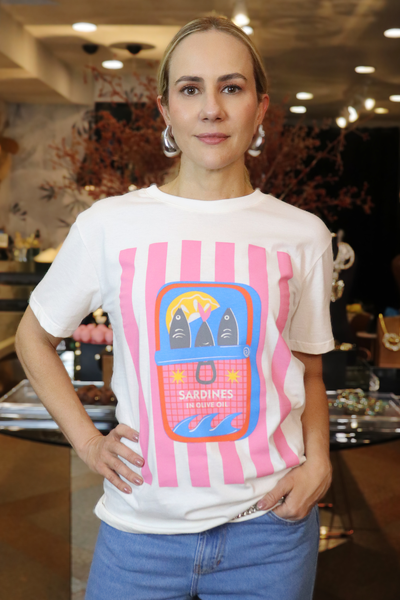 Foto Camiseta Sardinha Rosa