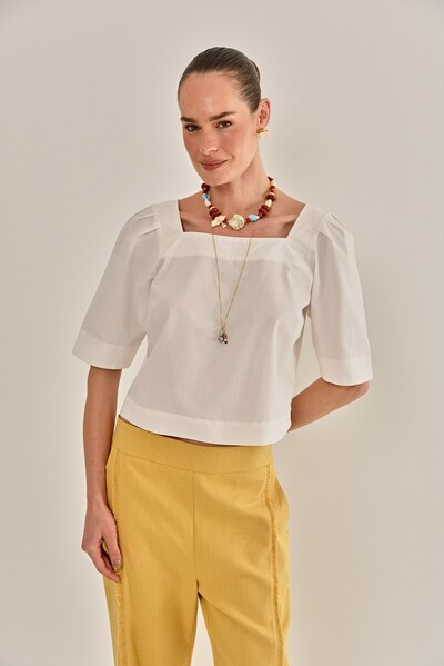 Foto Blusa Kesia Tricoline