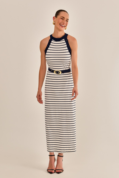 Foto Vestido Rainbow Malha Listrada