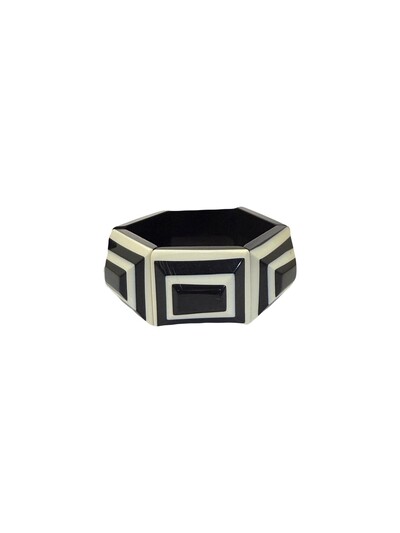 Foto Pulseira Retangular Bicolor