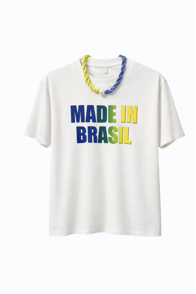 Foto Camiseta Made in Brasil Branca