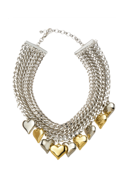 Foto Choker Elos Heart Mix Banhos
