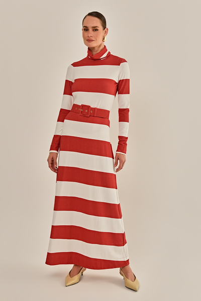 Foto Vestido Drica Malha Canelada