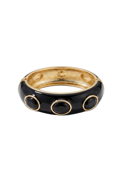 Foto Pulseira Esmaltada Preta