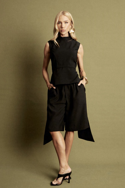 Foto Blusa Peplum Pontas