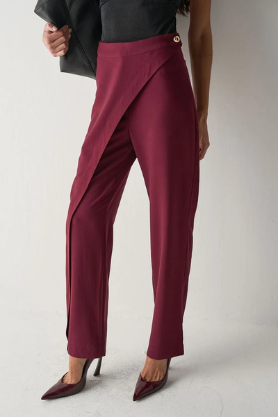 FotoCalça de Alfaiataria Vinho