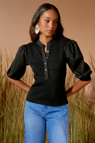 Foto Blusa Polo Mix Tecidos
