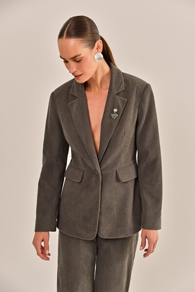 Foto Blazer Cais Alfaiataria Cotelê