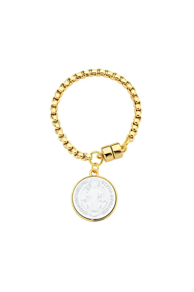 Foto Pulseira Corrente São Bento Resina